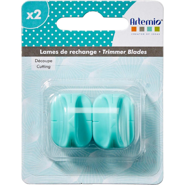 photo-Lames de rechange pour massicot - Découpe - 2,5x2x1,5cm - Artemio