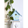 Nichoir - Maison pour oiseaux - Bois - A décorer - 22x17x22cm - Artemio