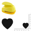Maxi perforatrice - Forme de cœur - Scrapbooking - Loisirs créatifs - 3.3 cm