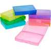 Boîte de rangement - Plastique - Inclus 16 petites boîtes colorés - 38x30x13cm
