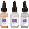 Argile liquide à cuire - Pour création de bijoux - Couleur métallique - 3 flacons 30ml