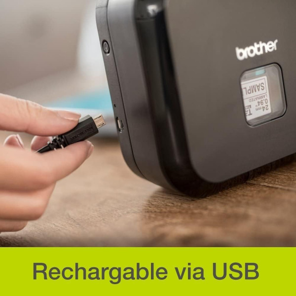 Imprimante étiquettes - Brother - P-TOUCH CUBE PLUS - Portable - Bluetooth