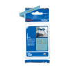 photo-Cartouche pour étiqueteuse - Brother - TZe-RL34 - Tissu fond bleu clair écriture or - 12mm