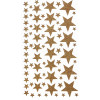 photo-Stickers - Etoiles - Or - Paillettes - Autocollant - Différentes tailles - Cartes, invitations