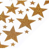 Stickers - Etoiles - Or - Paillettes - Autocollant - Différentes tailles - Cartes, invitations