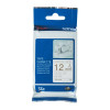 photo-Cartouche pour étiqueteuse - Brother - TZe-R234 - Tissu fond blanc écriture or - 12mm