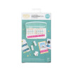 Perforateurs - 26 lettres - Alphabet - Guide d'alignement inclus - Carterie, scrapbooking