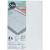 photo-Feuilles quadrillées - Autocollantes - Pour pochoirs, tampons - A4 - 5 feuilles - Sizzix