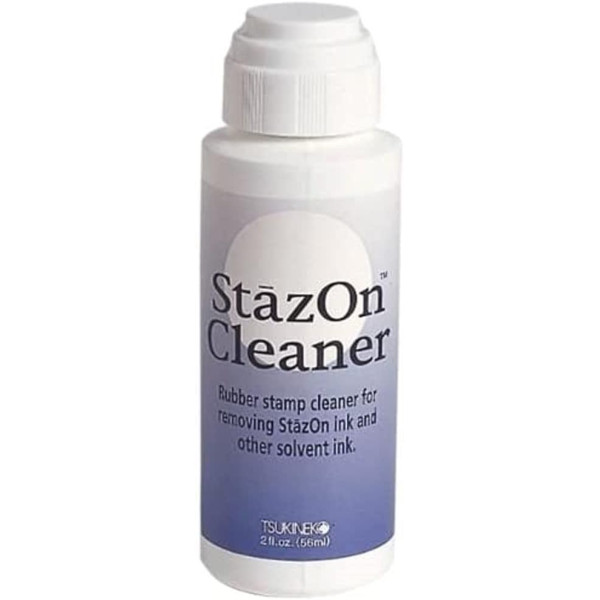 photo-Nettoyeur de tampons pour toutes les encres - Stazon Cleaner - Tsukineko