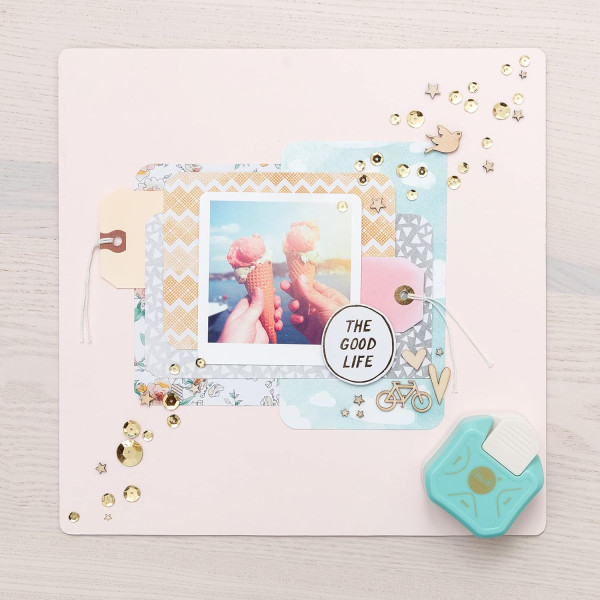 Perforatrice Pour Coins étoile 25 Mm - Découpeuse Scrapbooking, Cartes, DIY, Confettis, Compatible Machines