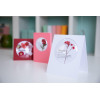 Dômes - Cercles - Transparent - Pour carte, invitation - Autocollant - 8,9cm diamètre - 4 pièces