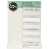 photo-Papier cartonné - Pailleté ivoire - A4 - 230g - 50 feuilles - Scrapbooking - Sizzix