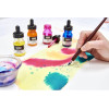 Encre acrylique - Liquitex Pro - Couleurs aqua - 6 flacons de 30ml - Calligraphie