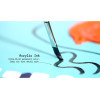 Encre acrylique - Liquitex Pro - Couleurs aqua - 6 flacons de 30ml - Calligraphie