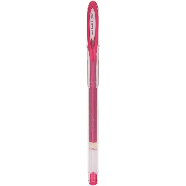 Stylos roller - Encre gel - Couleurs métallisées - Mine 1mm - 8 teintes - Uni-Ball