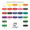 Pastels à l'huile - Pour débutant - 24 couleurs - Van Gogh - Beaux-arts