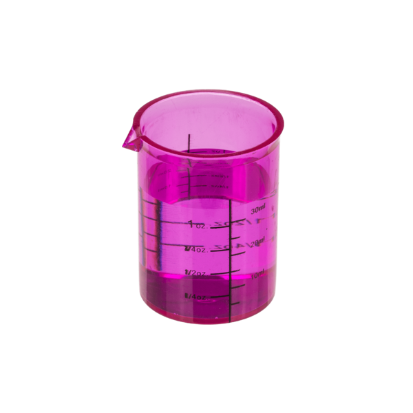 Verres - Shooter - Jeu à boire - Chimiste - Soirées entre amis - 4 verres - Assortiment