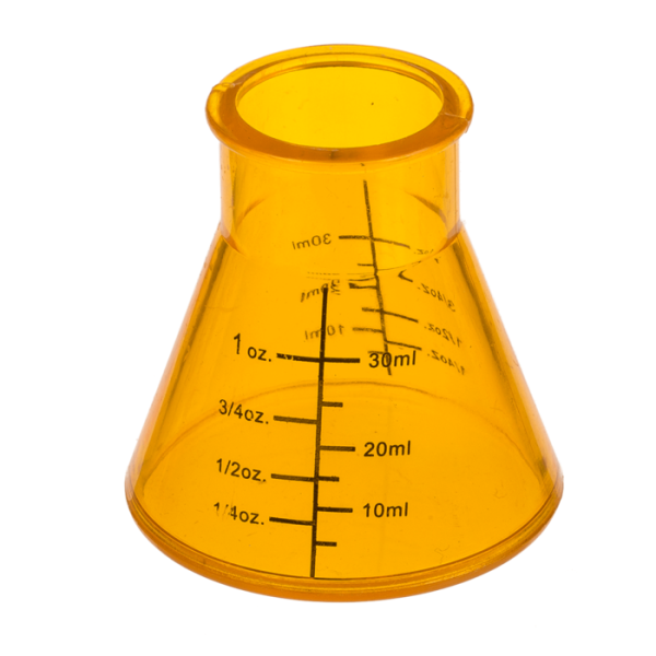 Verres - Shooter - Jeu à boire - Chimiste - Soirées entre amis - 4 verres - Assortiment