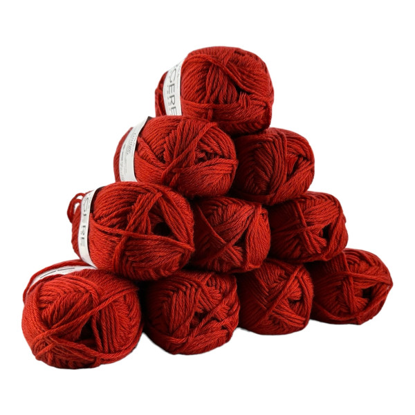 photo-10 pelotes de laine - Automne - 50% Laine mérinos 50% acrylique - Bergère de France - Image
