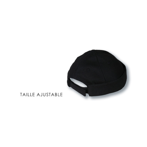 Bonnet - Chapeau - Breton - Avec drapeau breton - Noir - Idées cadeaux - Bretagne
