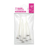 photo-Mèches pour bougies - 10 cm - Bougies à faire soi même - 8 pièces