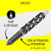 Stylo roller - Encre - Rechargeable - Football - Pour l'école - ONLINE