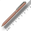Mini stylo à bille - Or rose - Rechargeable - Encre noire - Rétractable - Online