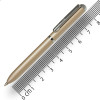 Mini stylo à bille - Champagne - Rechargeable - Encre noire - Rétractable - Online