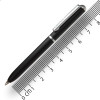 Mini stylo à bille - Noir - Rechargeable - Encre noire - Rétractable - Online