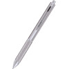 photo-Stylo à bille - 4 en 1 - 3 couleurs + mine graphite - Embout gomme - Argent - Online