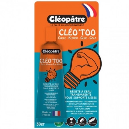 Tube De Colle - Cléo'Too - 30G - Cléopâtre pas cher