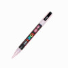 photo-Marqueur Posca PC-3M rose pailletée | pointe fine conique