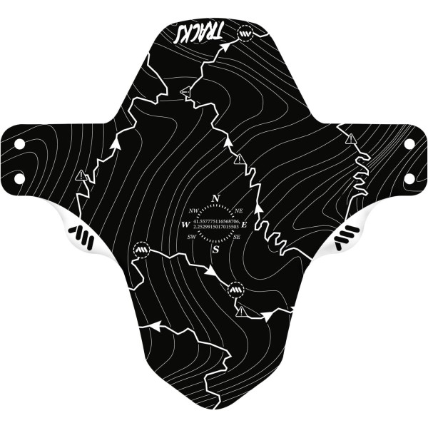 photo-Garde-boue - Vélo - VTT - Style Tracks - Adapté pour tailles 26,27,5 et 29 pouces