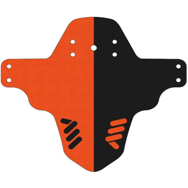 photo-Garde-boue - Vélo - VTT - Orange et noir - Adapté pour tailles 26,27,5 et 29 pouces