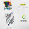 Feutres - Calligraphie - Double pointe - 2mm et pinceau - 5 couleurs classiques - Online