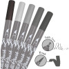 Feutres - Calligraphie - Double pointe - 2mm et pinceau - 5 nuances gris - Online