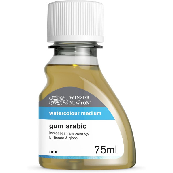 photo-Gomme arabique - Peinture aquarelle - Réduit le séchage, l'étalement et teinte - Winsor et Newton