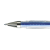 Stylo encre gel bleu métallisé pointe moyenne 0,7mm UniBall Signo