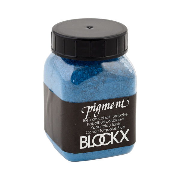 photo-Pigment en poudre - Bleu de Cobalt Turquoise - 69 - Blockx - Pot de 100g