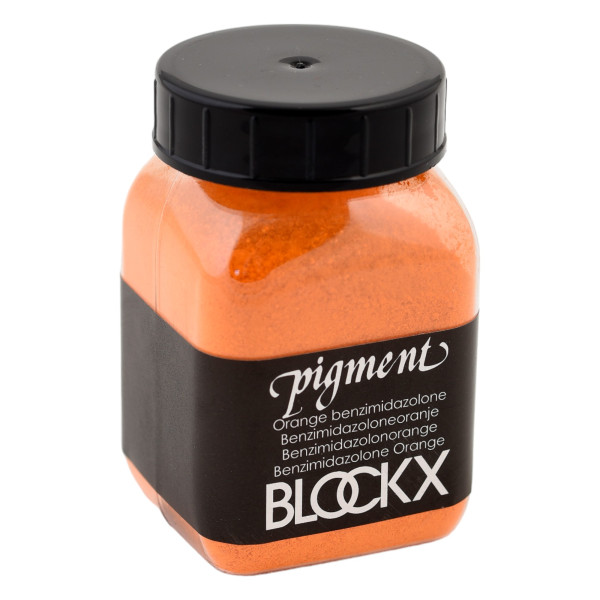 photo-Pigment en poudre - Orange benzimidazolone - 94 - Blockx - Pot de 100g