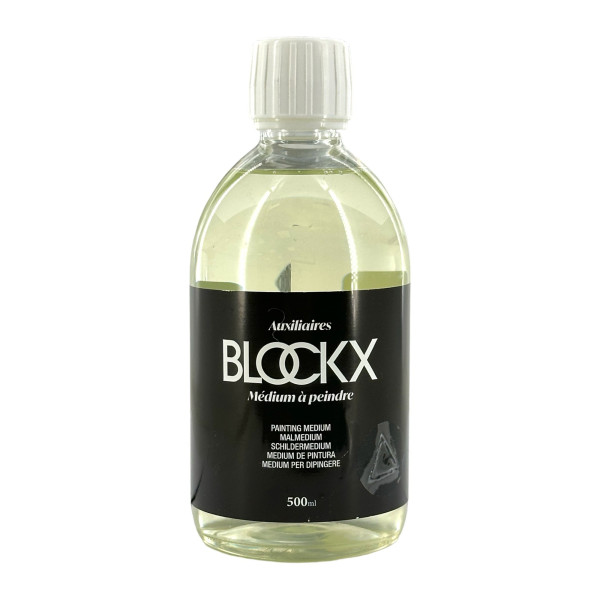 photo-Médium à peindre - Peinture à l'huile - Blockx - Flacon 500ml