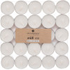 photo-Bougies chauffe-plat - 50 pièces - Blanc - Sans parfum - Atmosphera