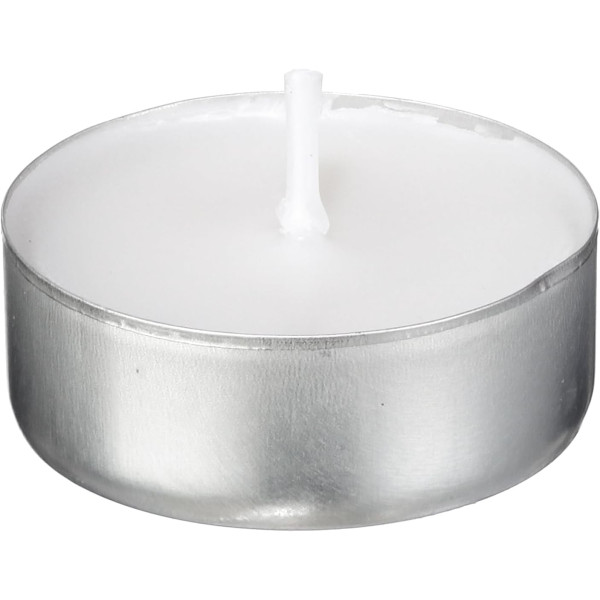 Bougies chauffe-plat - 50 pièces - Blanc - Sans parfum - Atmosphera