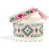 photo-Bracelets à créer - Point de croix - 2 modèles - Rose - Kit complet - Pix'Trésor