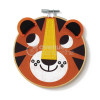 Canevas - Enfant - Point de croix - Petit tigre - 18x18cm - Avec tambourin