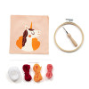 Canevas - Punch Needle - Licorne - Enfant - Avec tambour et accessoires