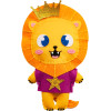 photo-Personnage en feutrine - A coudre - Richard le lion - Kit complet - Dès 6 ans