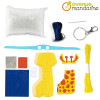 Porte-clé - Figurine en feutrine - A faire soi même - Pédro la girafe - Kit - Mini Couz'in