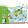 photo-Puzzle - Educatif - 76 pièces - Enfant dès 6 ans - Apprendre pays et continents