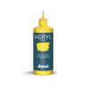 Peinture acrylique - Jaune citron - Tous supports - Opaque - Indélébile - Darwi - 80ml